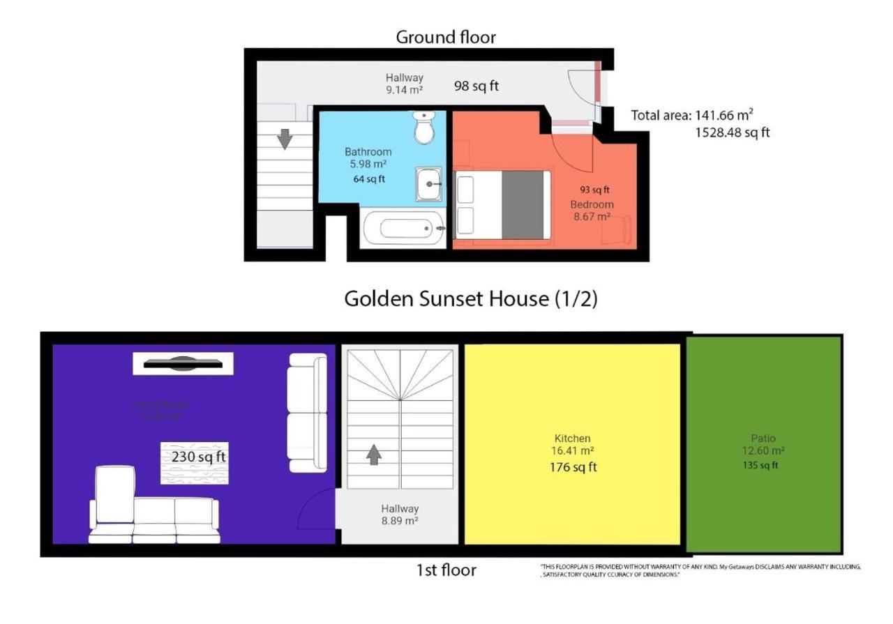 Golden Sunset House With Free Parking By My Getaways Βίλα Μπράιτον Εξωτερικό φωτογραφία