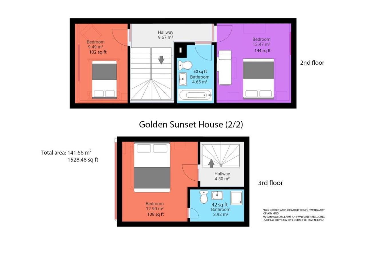 Golden Sunset House With Free Parking By My Getaways Βίλα Μπράιτον Εξωτερικό φωτογραφία